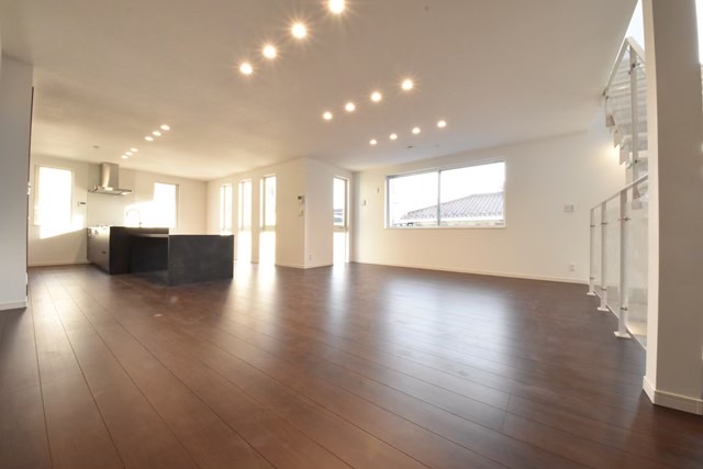 33.6帖のLDKが広がります。