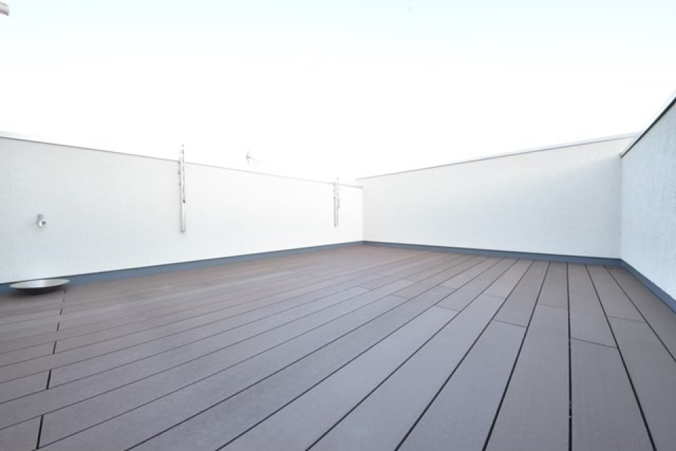 屋上テラスの様子です。