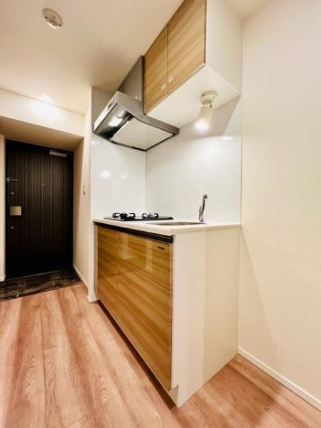 ２口のガスコンロが導入されています。