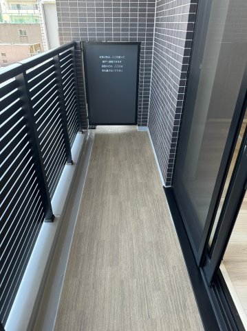 バルコニーの様子です。