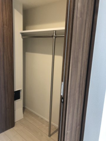 収納を開けた時の様子。