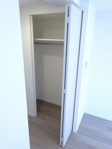 収納を開けた時の様子。