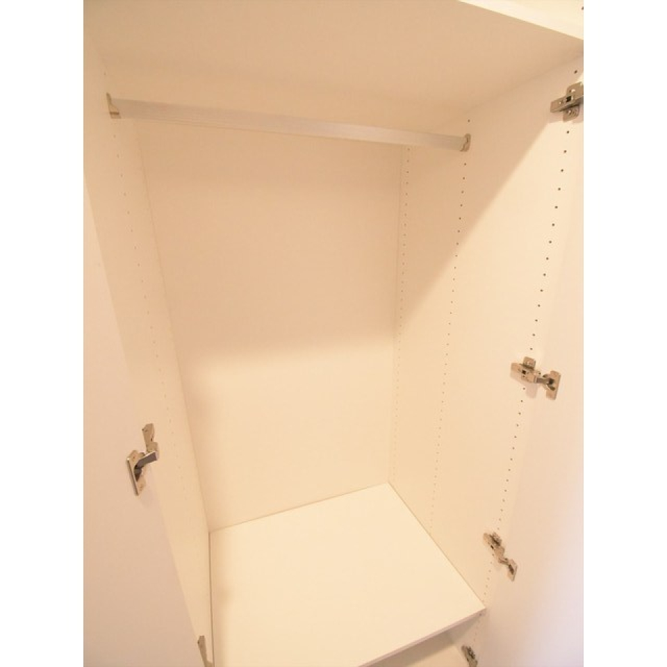 収納を開けた時の様子。