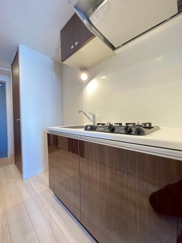 2口のガスコンロが導入されています。