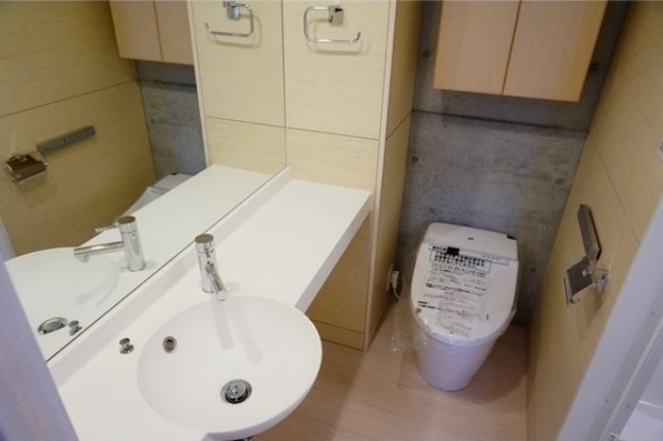 高級ホテルにあるようなこだわりのトイレ