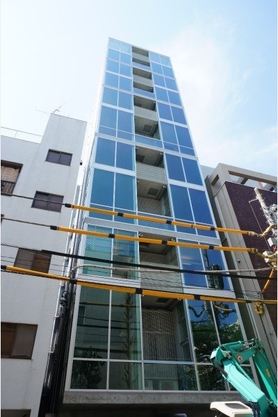 ひと際存在感のあるマンション