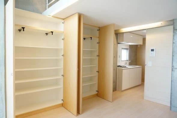 収納たっぷりあります