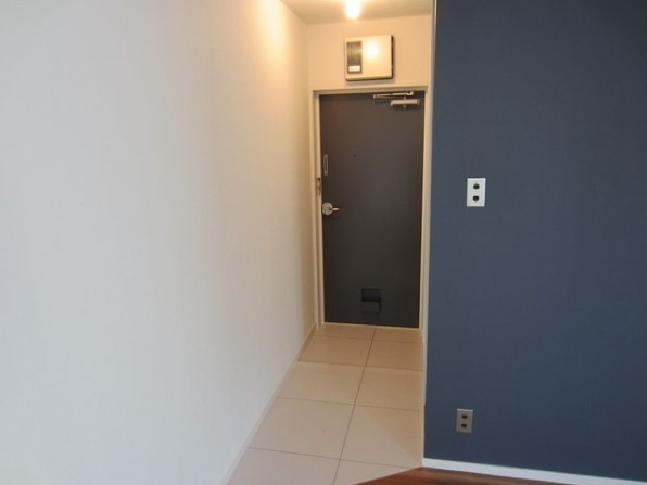 玄関タイルが良い感じ