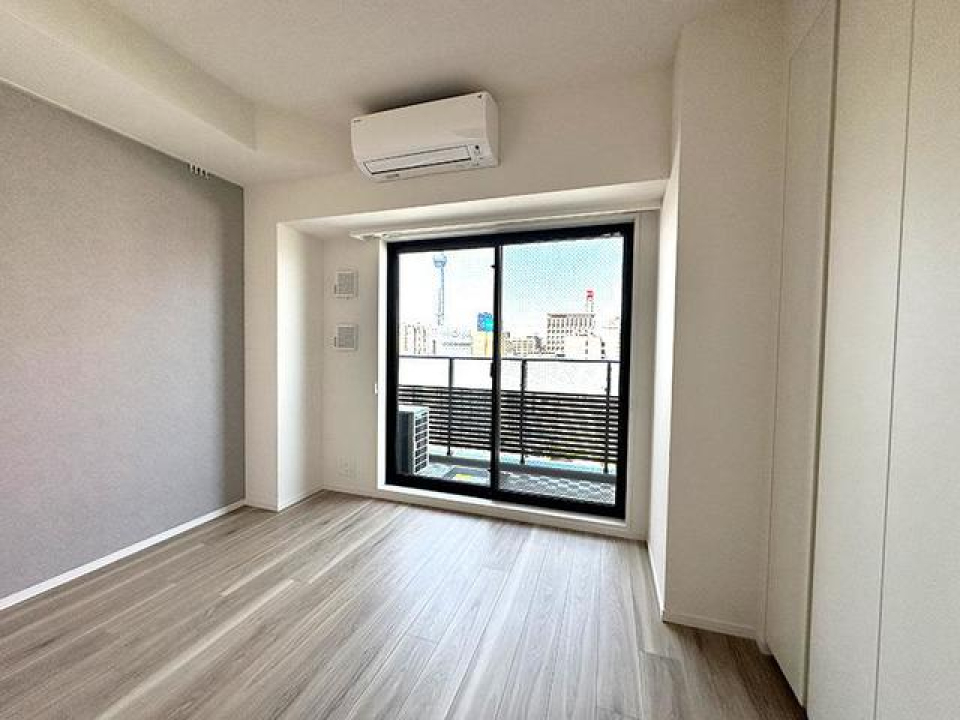 朝の空気はバルコニーでいっぱい吸おう。※写真は同タイプ住戸です。