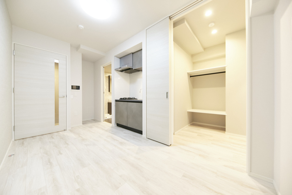 ６帖のLDK
※写真は同タイプ住戸です。