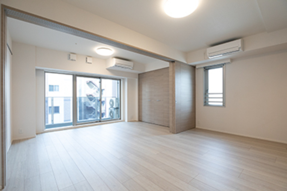 明るいLDK
※写真は同タイプ住戸です。