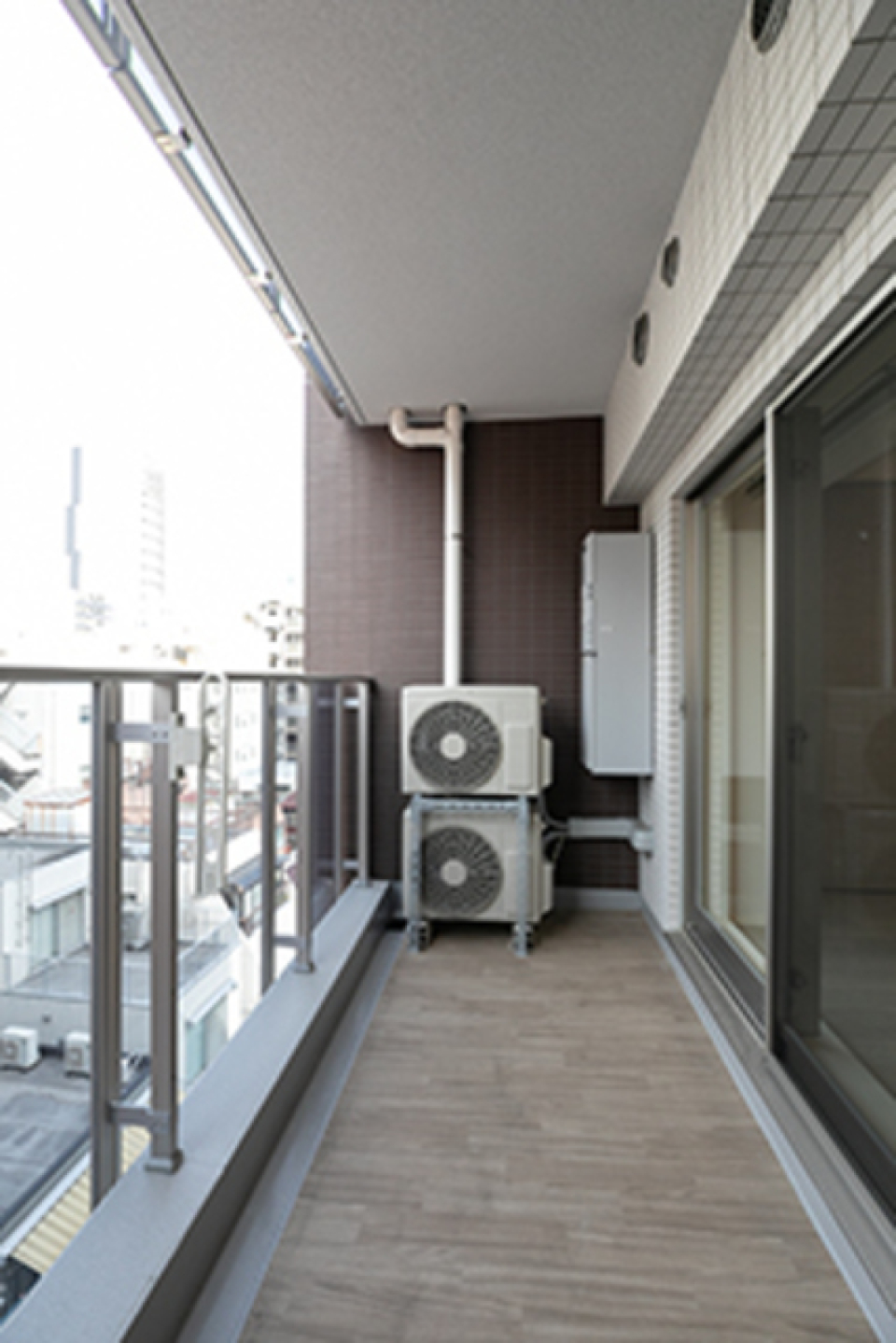 ベランダも広いです※写真は同タイプ住戸です。