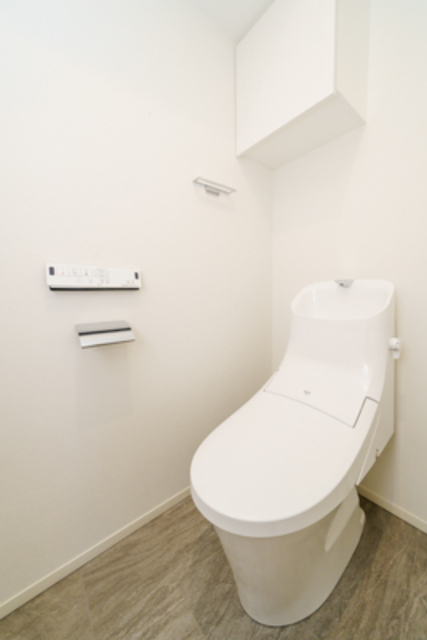 棚があるので整理整頓しやすそうですね。※写真は同タイプ住戸です。