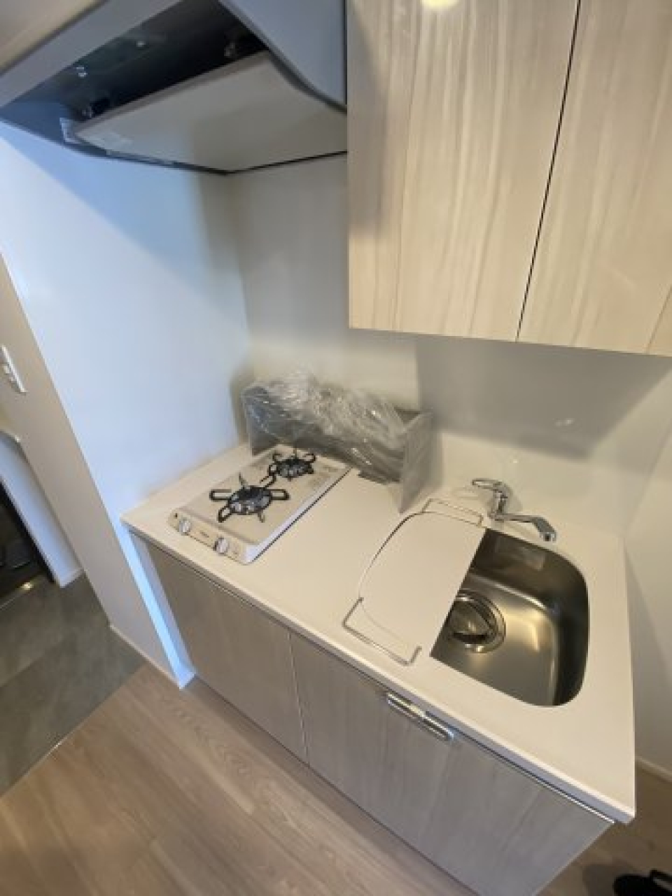 ２口のガスコンロが導入されています。