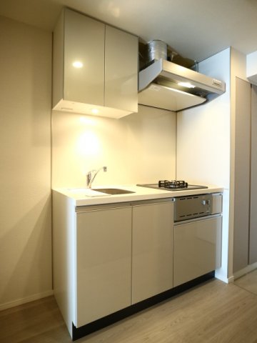 ２口のガスコンロが導入されています。※参考写真