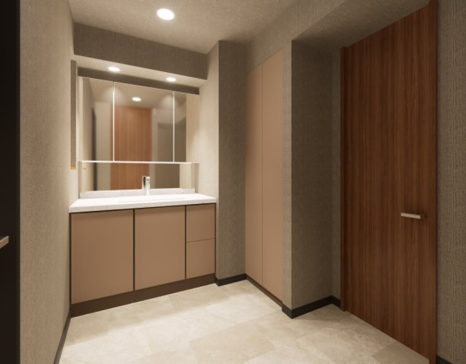 独立洗面台です。