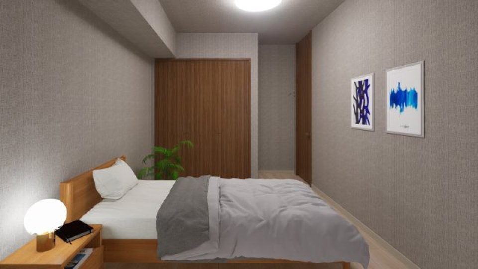 洋室が2部屋あります。