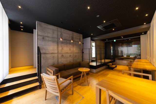 ラウンジスペースがあるので、気分転換に使うことも出来ますね！
