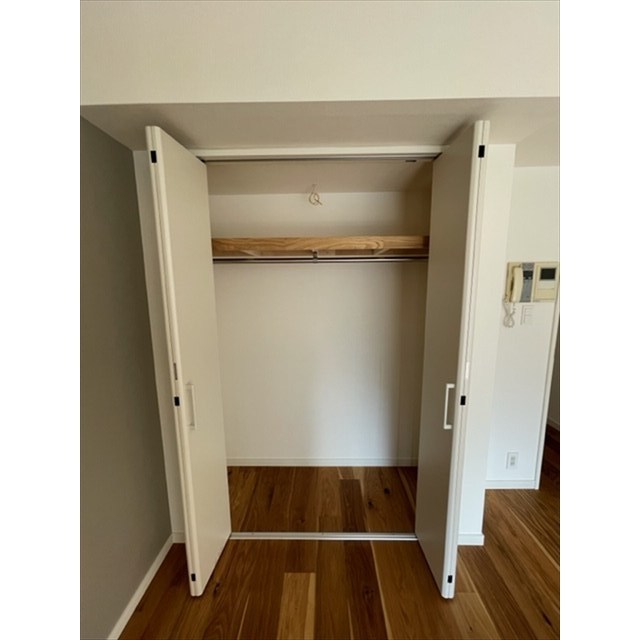 収納を開けた時の様子。