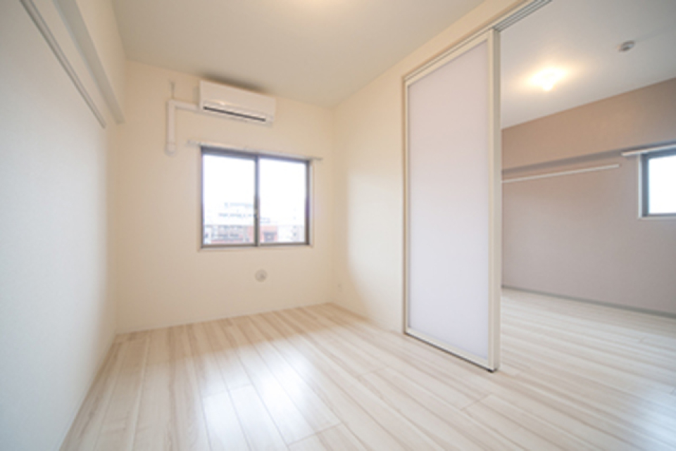 横開きの扉で空間を操ってください。※写真は同タイプ住戸です。