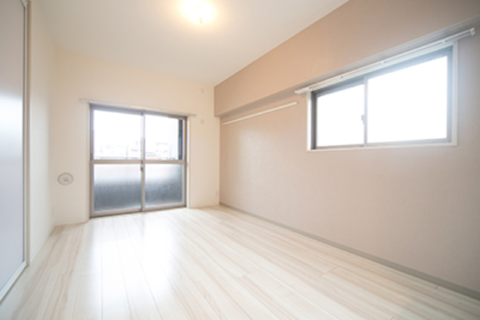 窓が二つあるのが嬉しいポイント。※写真は同タイプ住戸です。