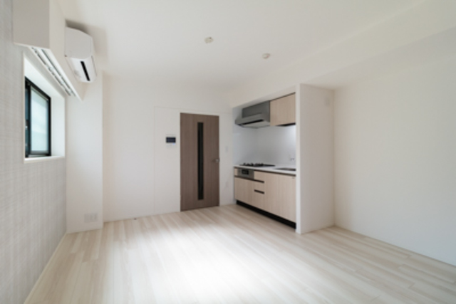 3口のガスコンロが導入されています。※写真は同タイプ住戸です。