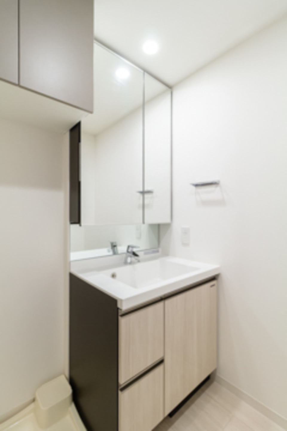 嬉しい独立洗面台。※写真は同タイプ住戸です。