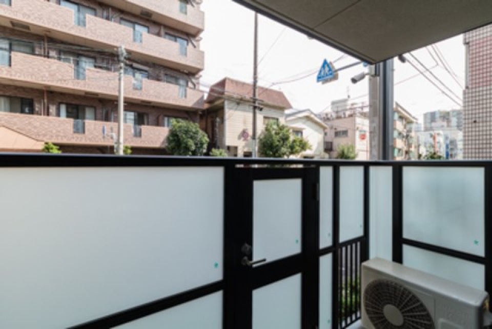 バルコニーの様子。