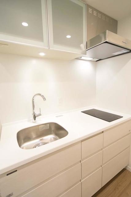 2口のIHコンロが標準装備です。※写真は同タイプ住戸です。