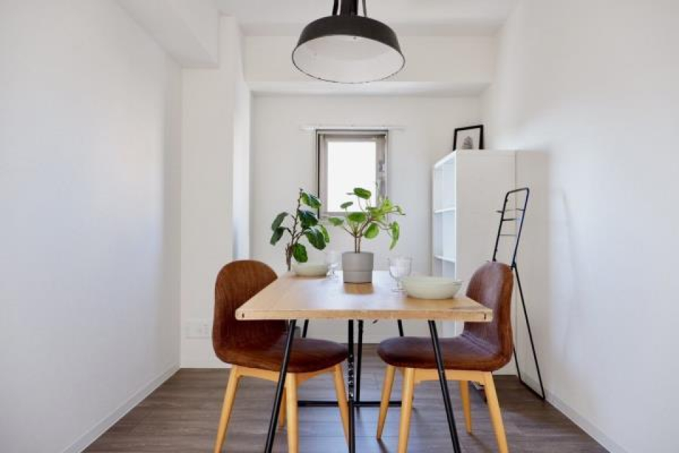 ２DKのお部屋です。ダイニングは５．７帖。