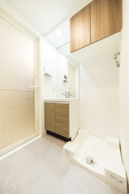 嬉しい独立洗面台。※写真は同タイプ住戸です。