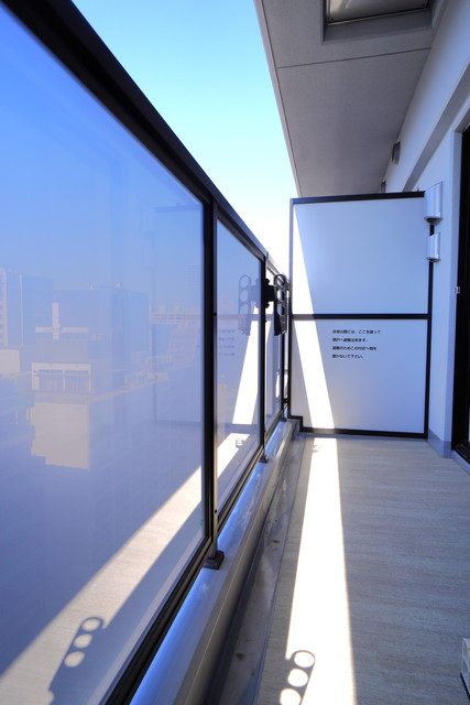 バルコニーの様子です。※写真は同タイプ住戸です。