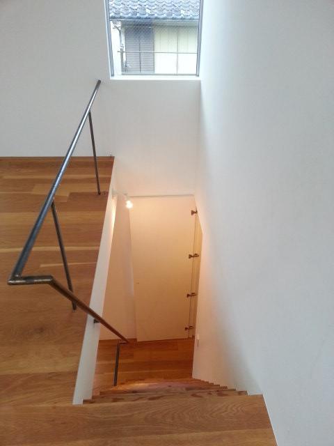 階段もデザインの一部です。