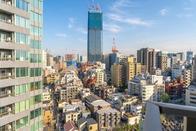 １４階の最上階に位置しています！