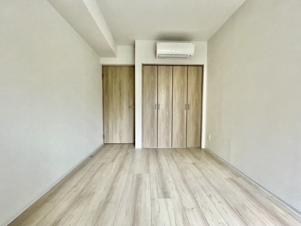 各部屋にエアコンが予め設置されているのは助かりますね