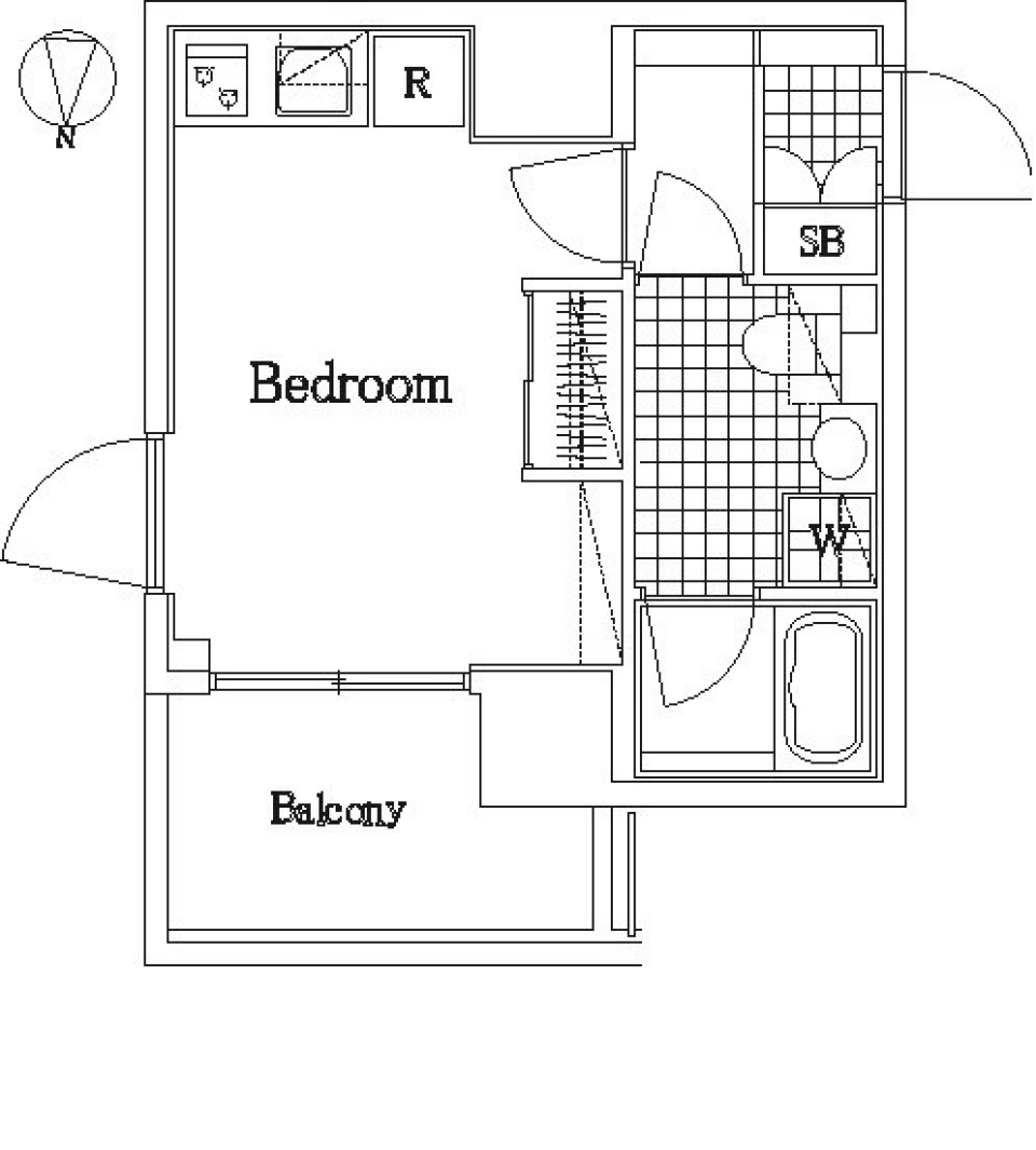 ひとり＋&alpha;［ペット可］の間取り図