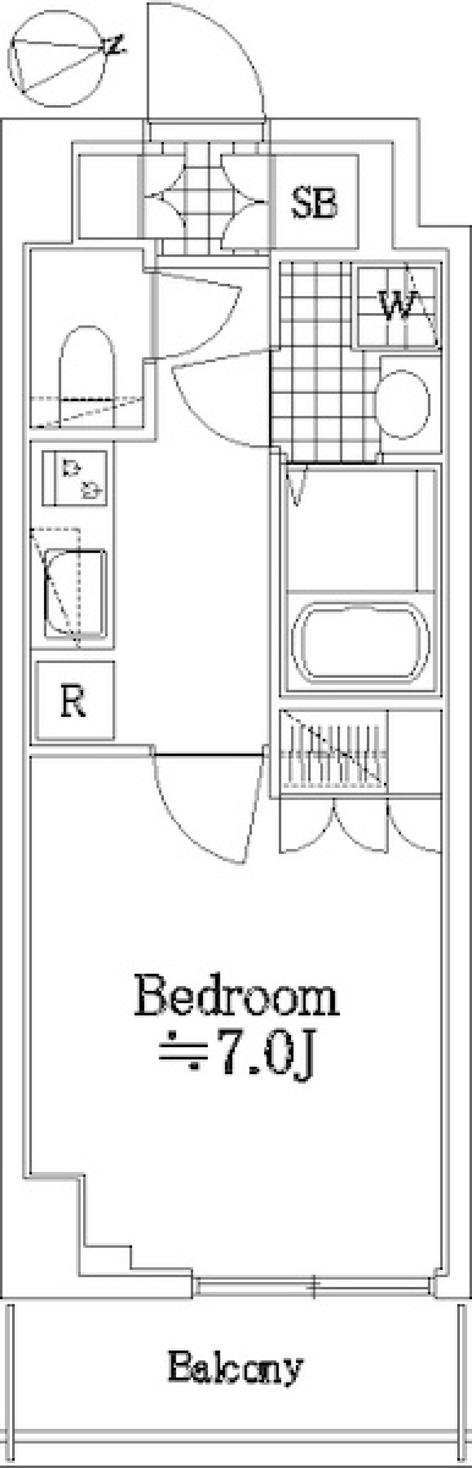 淡色女子とわんちゃんのrelaxな日常［ペット可］の間取り図