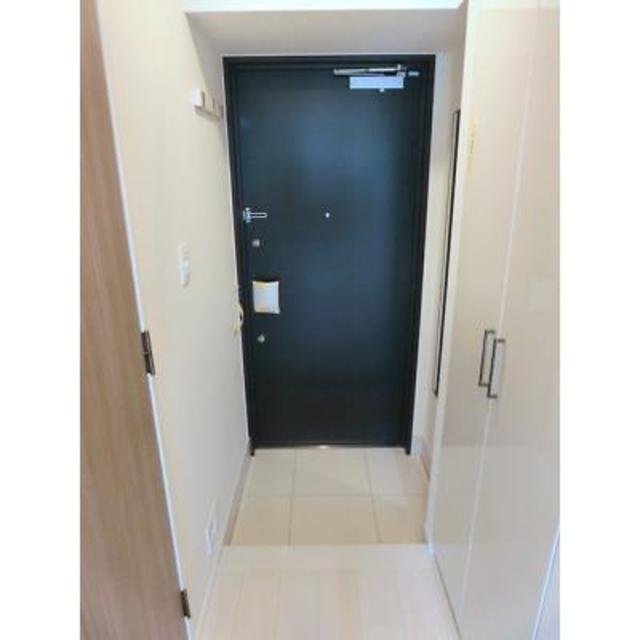 玄関はシックに。
そして、シューズＢＯＸもついています！
※写真は同タイプ住戸です。