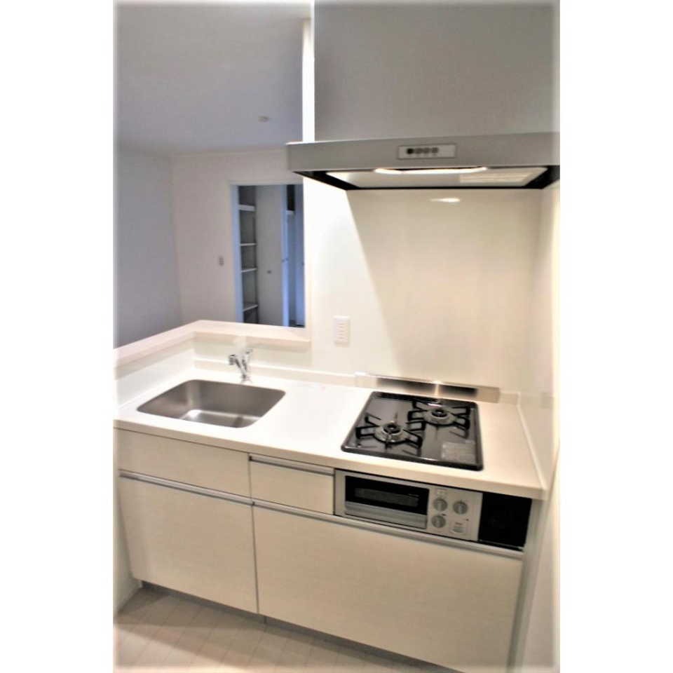 ２口のガスコンロが導入されています。