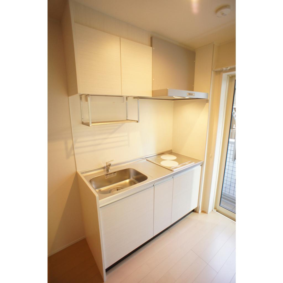 2口のIHコンロが標準装備です。