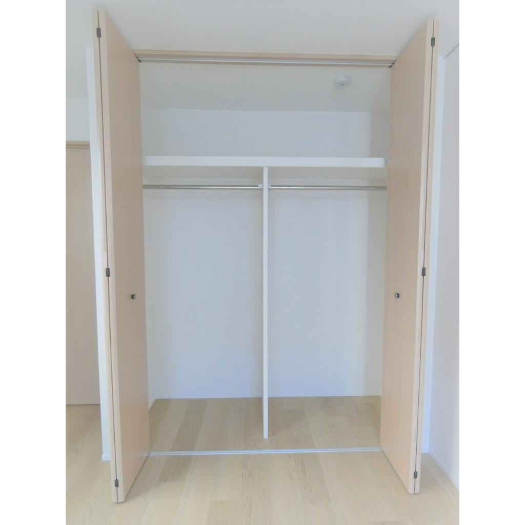 収納を開けた時の様子。