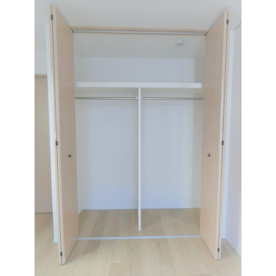 収納を開けた時の様子。