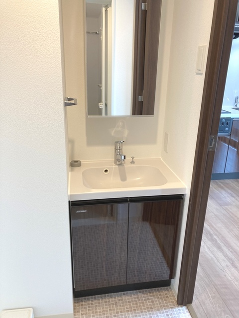 嬉しい独立洗面台。※写真は同タイプ住戸です。