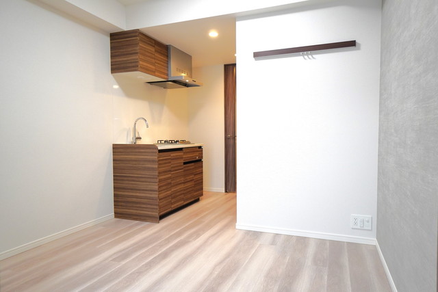 フック付きなので、何かしら掛けることができます。
※写真は同タイプ住戸です。