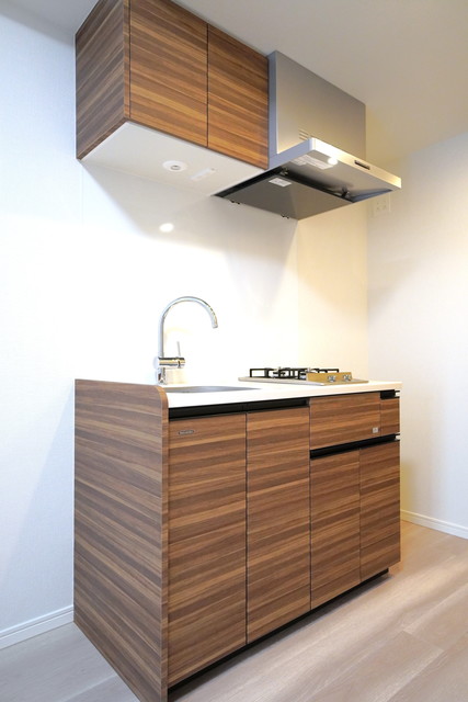 キッチンもスタイリッシュでお料理するのが楽しくなりそうです！
※写真は同タイプ住戸です。