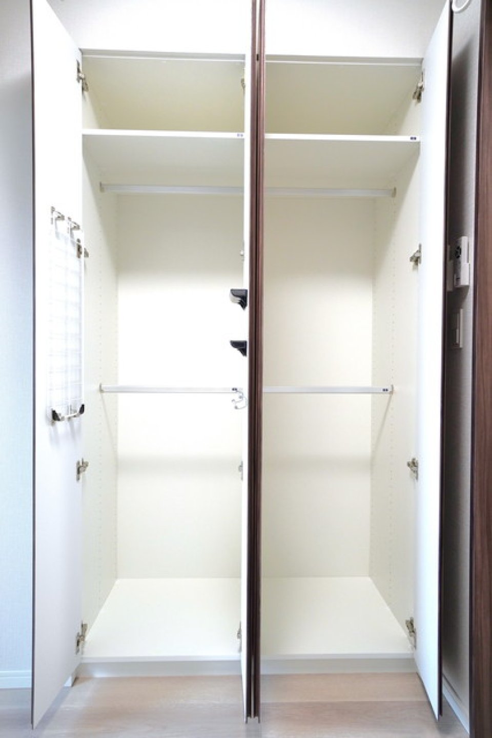 収納スペース。ミニマムな生活を送れそうです。
※写真は同タイプ住戸です。