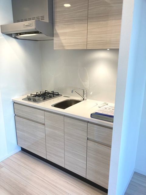 ２口のガスコンロが導入されています。※写真は同タイプ住戸です。