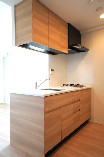 ２口のガスコンロが導入されています。※写真は同タイプ住戸です。