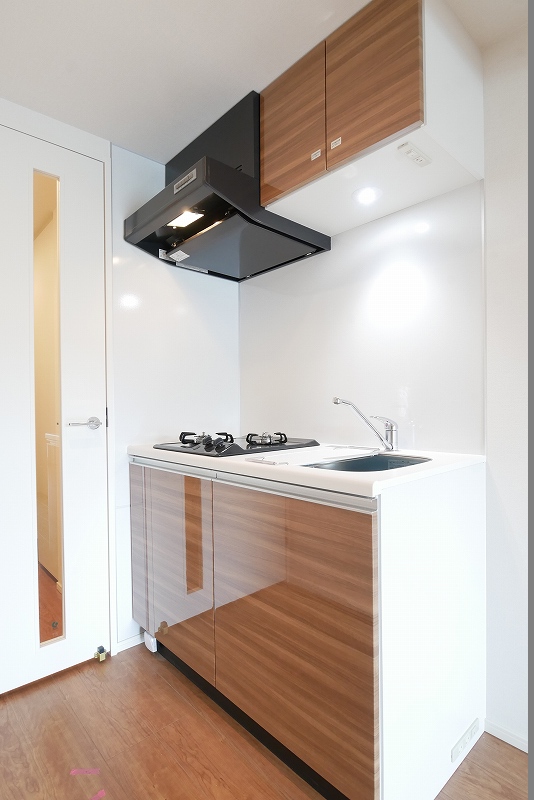 2口のガスコンロが導入されています。