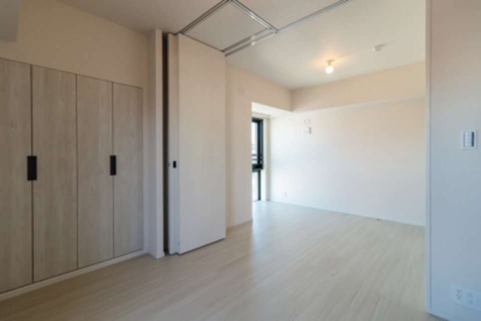 個室が3つあります。※写真は同タイプ住戸です。